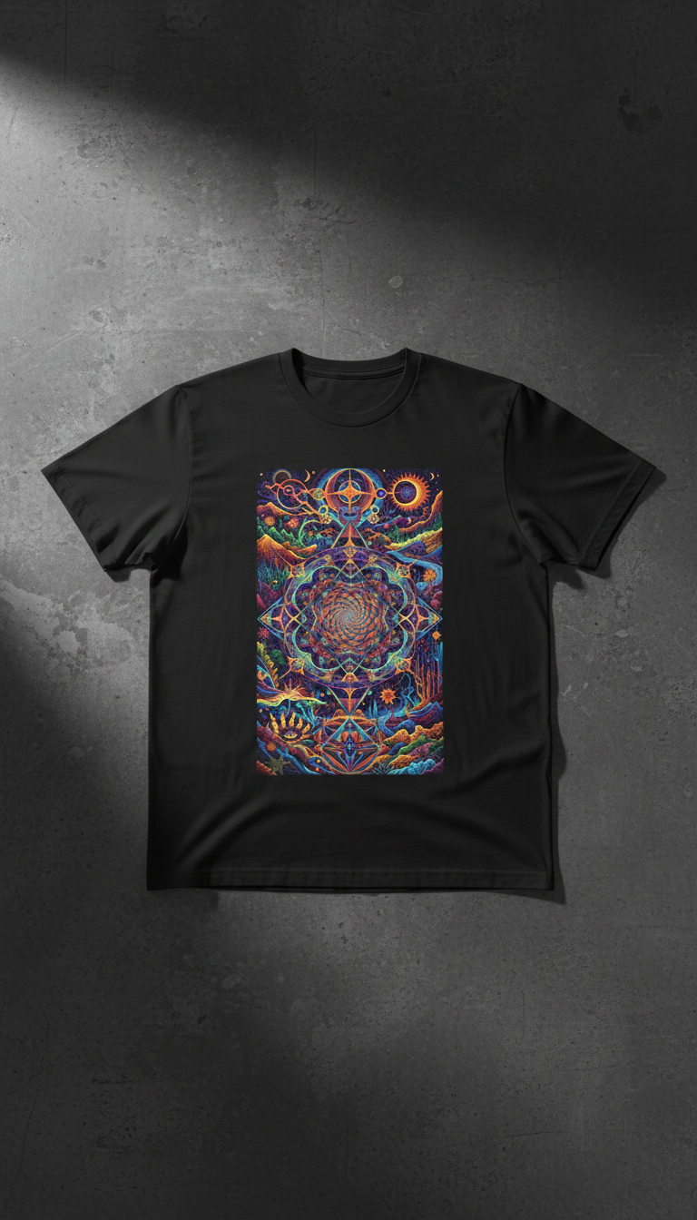 Camiseta Plano Maestro, vista plana
