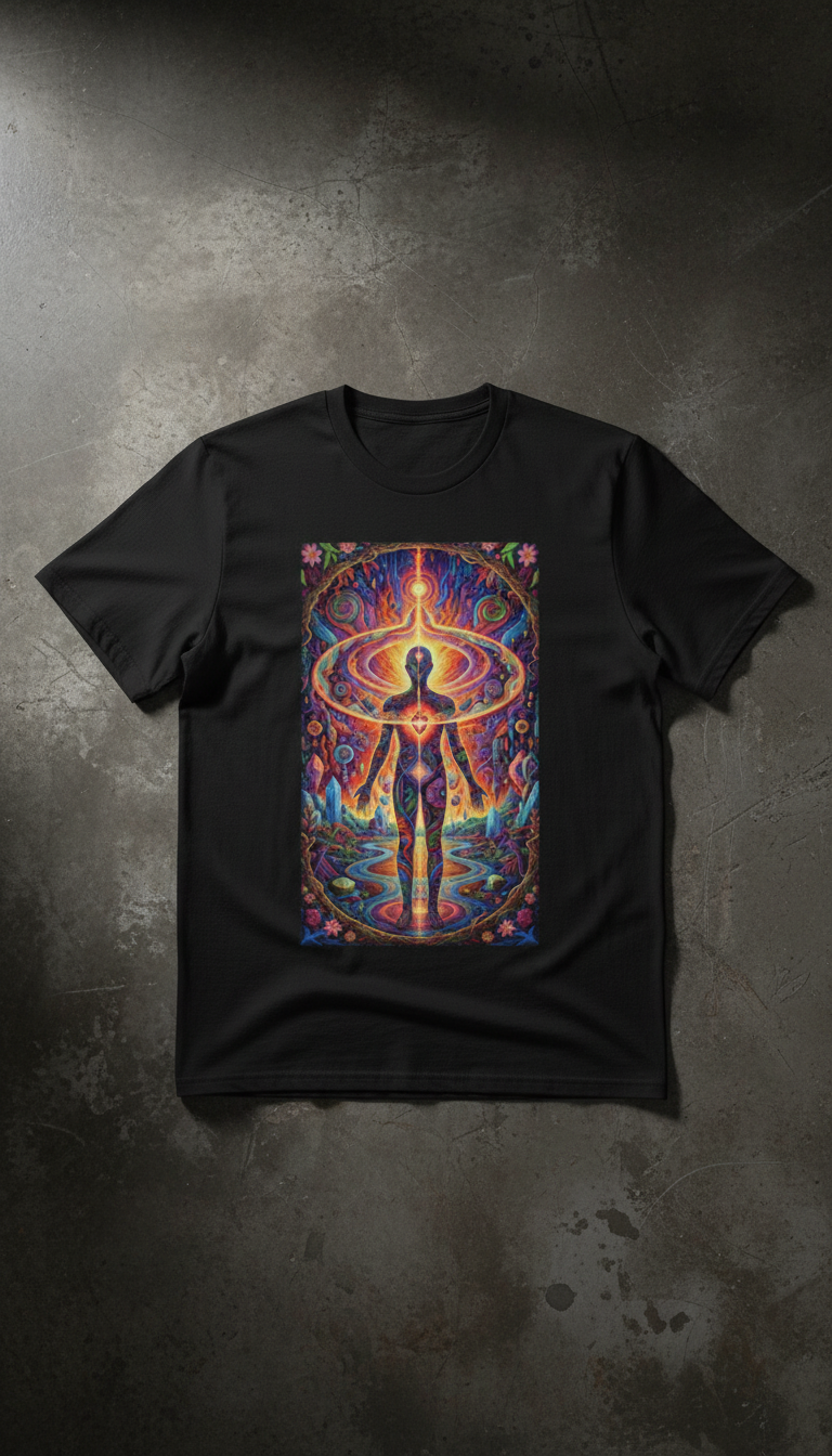 Camiseta Campo, vista plana
